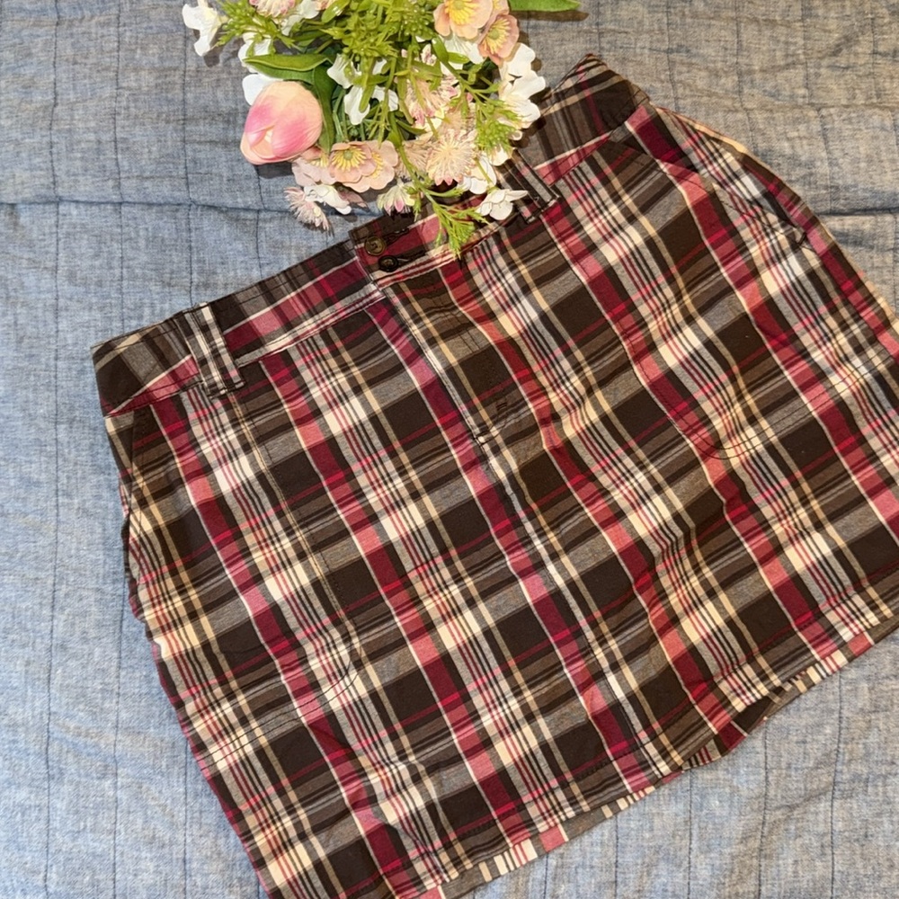St. John’s Bay Plaid Skort
